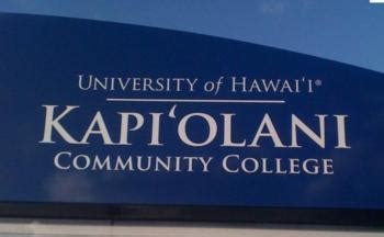 kapiolani community college application
